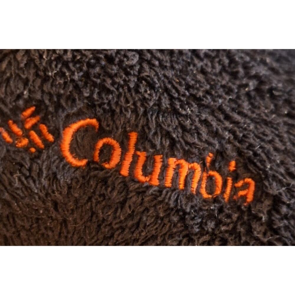 Columbia Black Fleece Jacket with Orange VT Logo - Picture 7 of 7